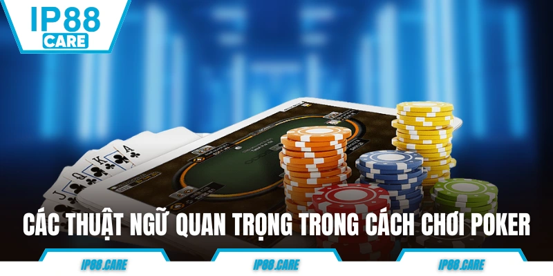 Các thuật ngữ quan trọng nhất trong cách chơi Poker