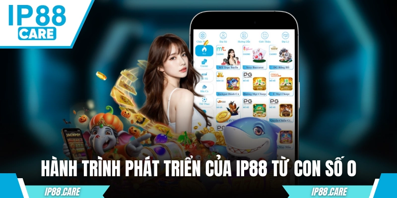 Hành trình phát triển của IP88 từ con số 0